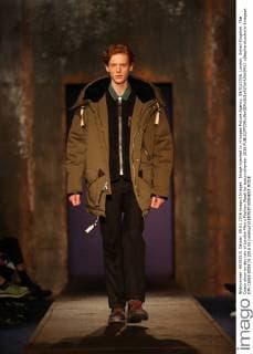 Image licensed to i-Images Picture Agency. 09 01 2016. London, United Kingdom. The Coach show on day two of London Men s Fashion Week for autumn winter 2016  xStephenxLockx xi-Imagesx IIM-11695-0008