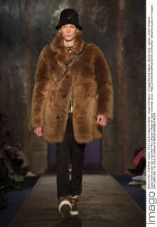 Image licensed to i-Images Picture Agency. 09 01 2016. London, United Kingdom. Coach show on day two of London Men s Fashion Week for autumn winter 2016.  xStephenxLockx xi-Imagesx IIM-11695-0017