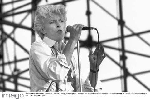 Konzert von David Bowie in Göteborg, Schweden  - KP031002