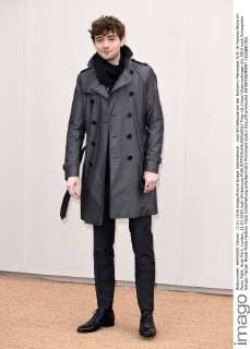 Josh Whitehouse bei der Burberry Menswear A W 16 Fashion Show im Perks Field, Hyde Park. London, 11.01.2016 Josh Whitehouse  Foto:xS.xVasx xFuturexImage