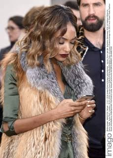 Jouran Dunn bei der Burberry Menswear A W 16 Fashion Show im Perks Field, Hyde Park. London, 11.01.2016 Jouran Dunn  Foto:xS.xVasx xFuturexImage