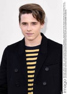 Brooklyn Beckham bei der Burberry Menswear A W 16 Fashion Show im Perks Field, Hyde Park. London, 11.01.2016 Brooklyn Beckham  Foto:xS.xVasx xFuturexImage