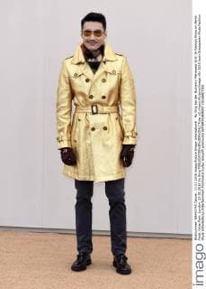 Hu Bing bei der Burberry Menswear A W 16 Fashion Show im Perks Field, Hyde Park. London, 11.01.2016 Hu Bing  Foto:xS.xVasx xFuturexImage