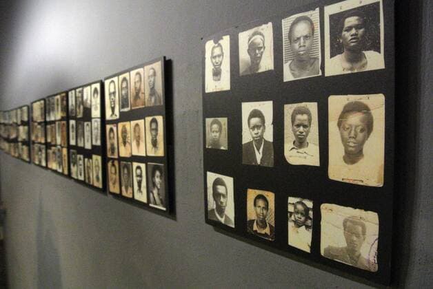 September 9, 2012: Pictures of genocide victims on display at the Rwanda Genocide Memorial in Kigali, Rwanda - Africa - ZUMAcg3