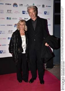 Aphrodite Award in Rom Rome, Via Tiburtina Studios Gala Award Aphrodite 2016, in the picture: Cinzia Th Torrini with Ralph  VincenzoxLandi