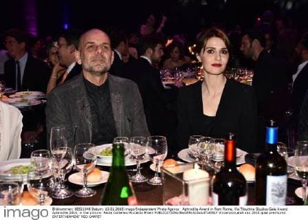 Aphrodite Award in Rom Rome, Via Tiburtina Studios Gala Award Aphrodite 2016, in the picture: Paola Cortellesi Riccardo Milani  VincenzoxLandi