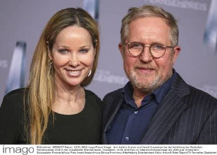 Ann-Kathrin Kramer und Harald Krassnitzer bei der Verleihung des Deutschen Fernsehpreises 2016 in den Düsseldorfer Rheinterrassen. Düsseldorf, 13.01.2016 Foto:xC.xHardtx xFuturexImage