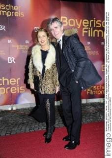 Michaela May mit Ehemann Bernd Schadewald Verleihung des Bayerische Filmpreis 2015 Preis, Auszeichnung, Ehrung Prinzregententheater München 15. Januar 2016