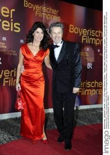 Timothy Peach mit Ehefrau Nicola Tiggeler Verleihung des Bayerische Filmpreis 2015 Preis, Auszeichnung, Ehrung Prinzregententheater München 15. Januar 2016