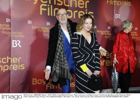 Peter Lohmeyer und Jella Haase Verleihung des Bayerische Filmpreis 2015 Preis, Auszeichnung, Ehrung Prinzregententheater München 15. Januar 2016