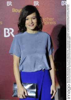 Lena Schoemann (Produzentin), Einzelbild,angeschnittenes Einzelmotiv, Bayerischer Filmpreis 2016-Red Carpet,Roter Teppich,am 15.01.2016 im Prinzregententheater in Muenchen.