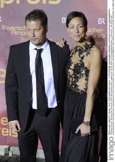 Til SCHWEIGER (Schauspieler,Regisseur),mit Partnerin,Freundin,Lebensgefaehrtin Marlene Shirley. Bayerischer Filmpreis 2016-Red Carpet,Roter Teppich,am 15.01.2016 im Prinzregententheater in Muenchen.
