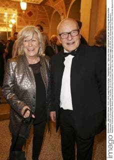 Margarethe von Trotta und Volker Schlöndorff bei der Verleihung des Bayerischen Filmpreises 2015 im Prinzregententheater. München, 15.01.2016 Foto:xS.xGabschx xFuturexImage