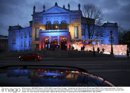 Verleihung des Bayerischen Filmpreises 2015 im Prinzregententheater. München, 15.01.2016 Foto:xS.xGabschx xFuturexImage
