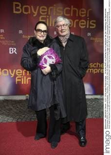 Christian Wolff mit Ehefrau Marina Handloser bei der Verleihung des Bayerischen Filmpreises 2015 im Prinzregententheater. München, 15.01.2016 Foto:xS.xGabschx xFuturexImage