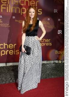Barbara Meier bei der Verleihung des Bayerischen Filmpreises 2015 im Prinzregententheater. München, 15.01.2016 Foto:xS.xGabschx xFuturexImage