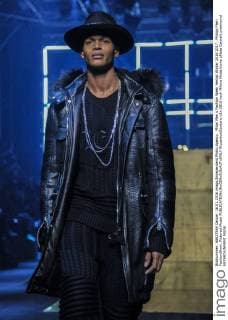 Milan Men s Fashion Week Herbst Winter 2016 2017 . Philipp Plein FashionShow. Pictured:Model  RiccardoxGiordano