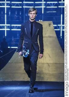Milan Men s Fashion Week Herbst Winter 2016 2017 . Philipp Plein FashionShow. Pictured:Model  RiccardoxGiordano