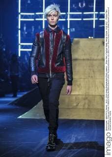 Milan Men s Fashion Week Herbst Winter 2016 2017 . Philipp Plein FashionShow. Pictured:Model  RiccardoxGiordano
