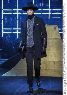 Milan Men s Fashion Week Herbst Winter 2016 2017 . Philipp Plein FashionShow. Pictured:Model  RiccardoxGiordano