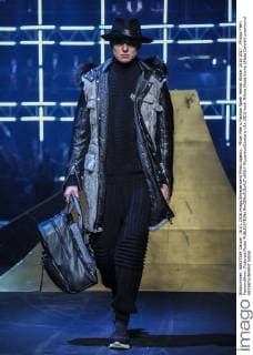 Milan Men s Fashion Week Herbst Winter 2016 2017 . Philipp Plein FashionShow. Pictured:Model  RiccardoxGiordano