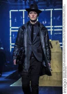 Milan Men s Fashion Week Herbst Winter 2016 2017 . Philipp Plein FashionShow. Pictured:Model  RiccardoxGiordano