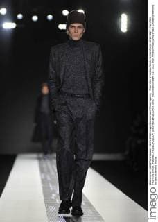 Milan Men s Fashion Week Herbst Winter 2016 2017 . Paz ZIleri FASHION SHOW. Pictured: MODEL  RiccardoxGiordano