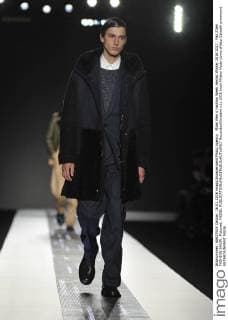 Milan Men s Fashion Week Herbst Winter 2016 2017 . Paz ZIleri FASHION SHOW. Pictured: MODEL  RiccardoxGiordano
