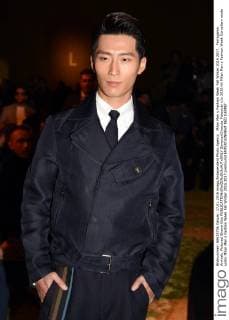 Milan Men s Fashion Week Fall Winter 2016 2017. Ferragamo Arrivals. Pictured Shawn Dou  SimonaxChioccia_Fotosicki