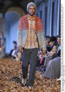 Milan Men s Fashion Week Fall Winter 2016 2017. . Missoni FASHION SHOW. Pictured: MODEL  RiccardoxGiordano