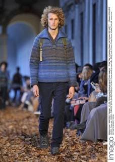 Milan Men s Fashion Week Fall Winter 2016 2017. . Missoni FASHION SHOW. Pictured: MODEL  RiccardoxGiordano
