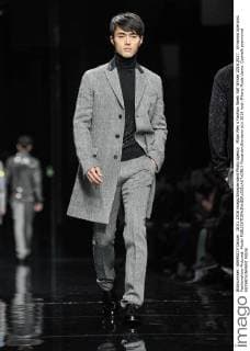 Milan Men s Fashion Week Fall Winter 2016 2017. Ermanno Scervino Fashionshow Pictured: Model  RiccardoxGiordano