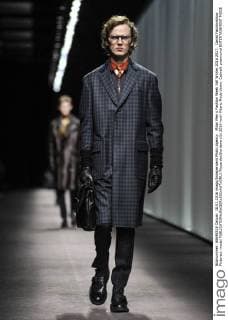 Milan Men s Fashion Week Fall Winter 2016 2017. Canali Fashionshow Pictured: model  RiccardoxGiordano