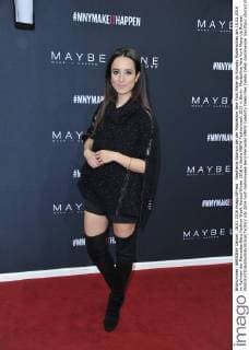 Stephanie Stumph bei der Maybelline New York Make-Up Runway Modenschau am 18.01.2016 im Rahmen der Mercedes-Benz Fashion Week Herbst Winter 2016 in Berlin MBFW Fashionweek 2016 in Berlin- Maybelline New York Make-Up Runway 