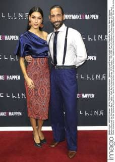 Rebecca Mir und Massimo Sinato bei der Maybelline New York Make-Up Runway Fashion Show auf der Mercedes-Benz Fashion Week Berlin Autumn Winter 2016. Berlin, 18.01.2016 Foto:xS.xGabschx xFuturexImage