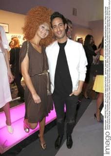 Stefanie Giesinger und Sami Slimani bei der Maybelline New York Make-Up Runway Fashion Show auf der Mercedes-Benz Fashion Week Berlin Autumn Winter 2016. Berlin, 18.01.2016 Foto:xS.xGabschx xFuturexImage