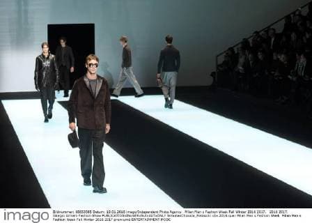 Milan Men s Fashion Week Fall Winter 2016 2017. 2016 2017. Giorgio Armani Fashion Show  SimonaxChioccia_Fotosicki