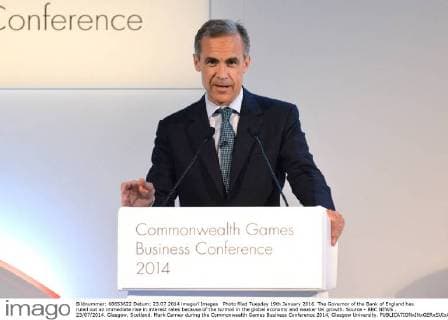 Kanada, Mark Carney wird neuer Premierminister, Archivbilder Photo filed Tuesday 19th January 2016. The Governor of the Bank of England has ruled out an immediate rise in interest rates because of the turmoil in the global economy and weaker UK growth. Source - BBC NEWS . 23 07 2014. Glasgow, Scotland. Mark Carney during the Commonwealth Games Business Conference 2014, Glasgow University.  xBenxStevensx xi-Imagesx IIM-11786-0004