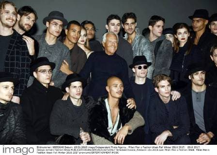 Milan Men s Fashion Week Fall Winter 2016 2017. 2016 2017. Giorgio Armani Fashion Show  SimonaxChioccia_Fotosicki