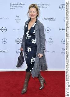 Bettina Cramer bei der L.Hoschek Modenschau am 19.01.2016 im Rahmen der Mercedes-Benz Fashion Week Herbst Winter 2016 in Berlin MBFW Fashionweek 2016 in Berlin- L.Hoschek Modenschau 