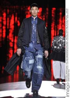 Milan Men s Fashion Week Fall Winter 2016 2017. 2016 2017 . Dsquared fashionshow Pictured: model  RiccardoxGiordano