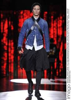 Milan Men s Fashion Week Fall Winter 2016 2017. 2016 2017 . Dsquared fashionshow Pictured: model  RiccardoxGiordano