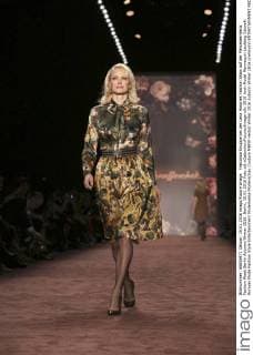 Franziska Knuppe bei der Lena Hoschek Fashion Show auf der Mercedes-Benz Fashion Week Berlin Autumn Winter 2016. Berlin, 19.01.2016 Foto:xS.xGabschx xFuturexImage