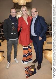Marcus Luft, Petra Winter und Alfons Kaiser bei der Nobi Talai Fashion Show auf der Mercedes-Benz Fashion Week Berlin Autumn Winter 2016. Berlin, 19.01.2016 Foto:xFredericx xFuturexImage