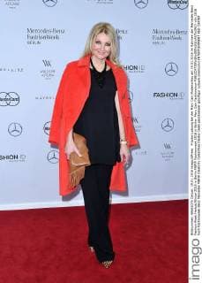 Frauke Ludowig bei der Marc Cain Modenschau am 19.01.2016 im Rahmen der Mercedes-Benz Fashion Week Herbst Winter 2016 in Berlin MBFW Fashionweek 2016 in Berlin- Marc Cain Fashionshow 