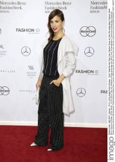 Aylin Tezel bei der Marc Cain Fashion Show auf der Mercedes-Benz Fashion Week Berlin Autumn Winter 2016. Berlin, 19.01.2016 Foto:xS.xGabschx xFuturexImage