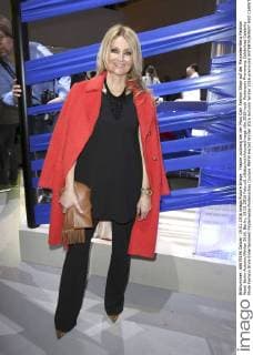 Frauke Ludowig bei der Marc Cain Fashion Show auf der Mercedes-Benz Fashion Week Berlin Autumn Winter 2016. Berlin, 19.01.2016 Foto:xS.xGabschx xFuturexImage