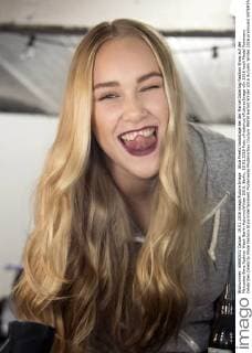 Alica Preetz backstage bei der Marcel Ostertag Fashion Show auf der Mercedes-Benz Fashion Week Berlin Autumn Winter 2016. Berlin, 19.01.2016 Foto:xFredericx xFuturexImage