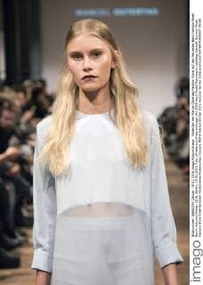 Model bei der Marcel Ostertag Fashion Show auf der Mercedes-Benz Fashion Week Berlin Autumn Winter 2016. Berlin, 19.01.2016 Foto:xFredericx xFuturexImage