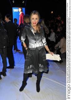 Xenia Seeberg bei der Ankunft zur Minx by Eva Lutz Modenschau am 20.01.2016 im Rahmen der Mercedes-Benz Fashion Week Herbst Winter in Berlin MBFW Fashionweek 2016 in Berlin- Minx by Eva Lutz Fashion Show 
